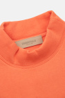 Fear Of God Essentials Kids ORANGE Sweatshirt with logo