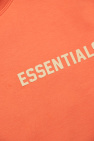 Fear Of God Essentials Kids ORANGE Sweatshirt with logo
