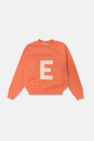 Fear Of God Essentials Kids ORANGE Sweatshirt with logo