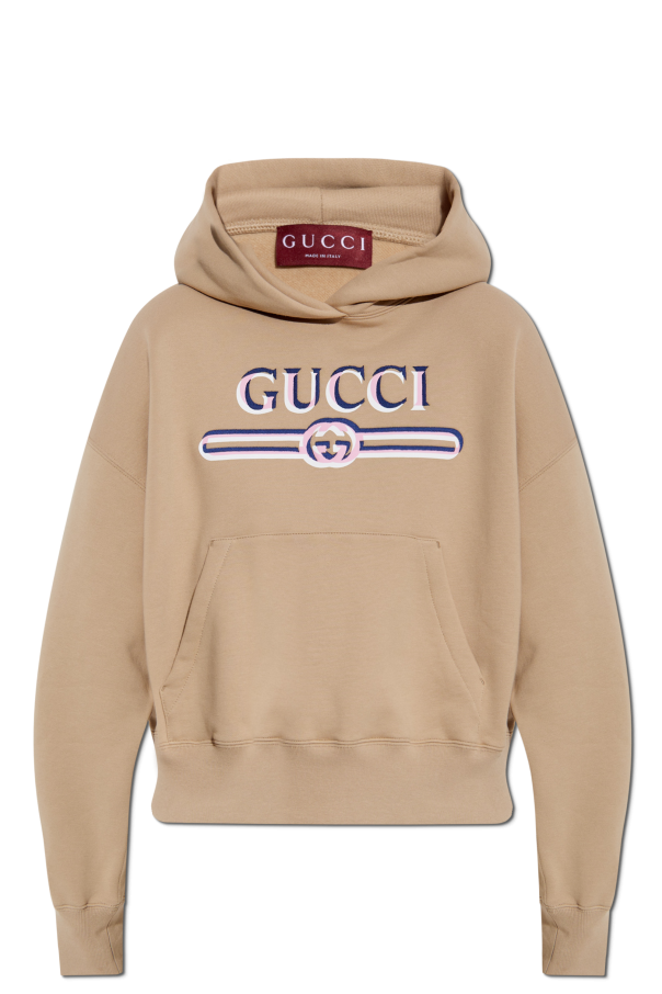 Sweatshirt with printed logo, zdjęcie 1 Sweatshirt with printed logo od Gucci