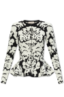 Alexander McQueen Floral Pattern Cardigan
