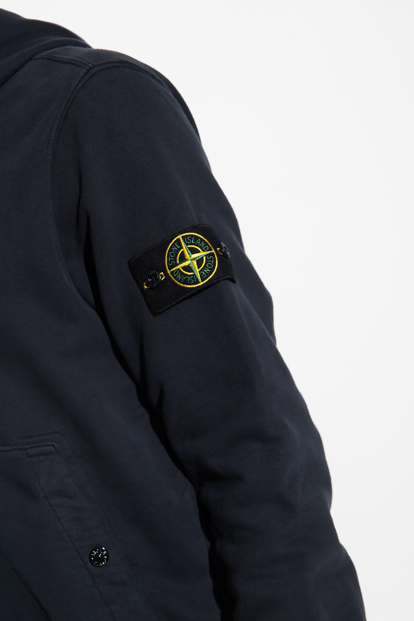 Stone Island Patched hoodie