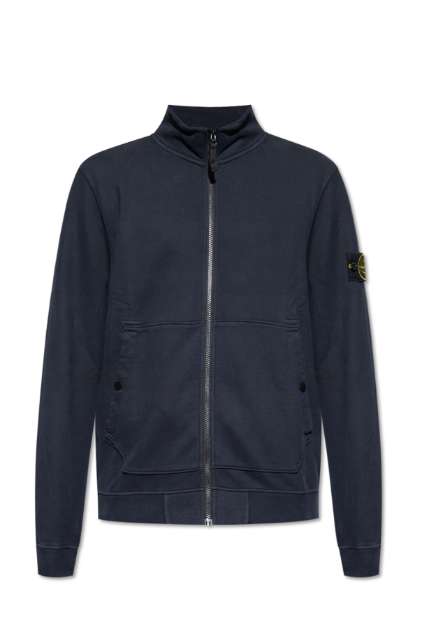 Stone Island Sweatshirt with a stand collar