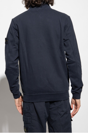 Stone Island Sweatshirt with a stand collar