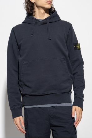 Stone Island Hoodie with logo patch