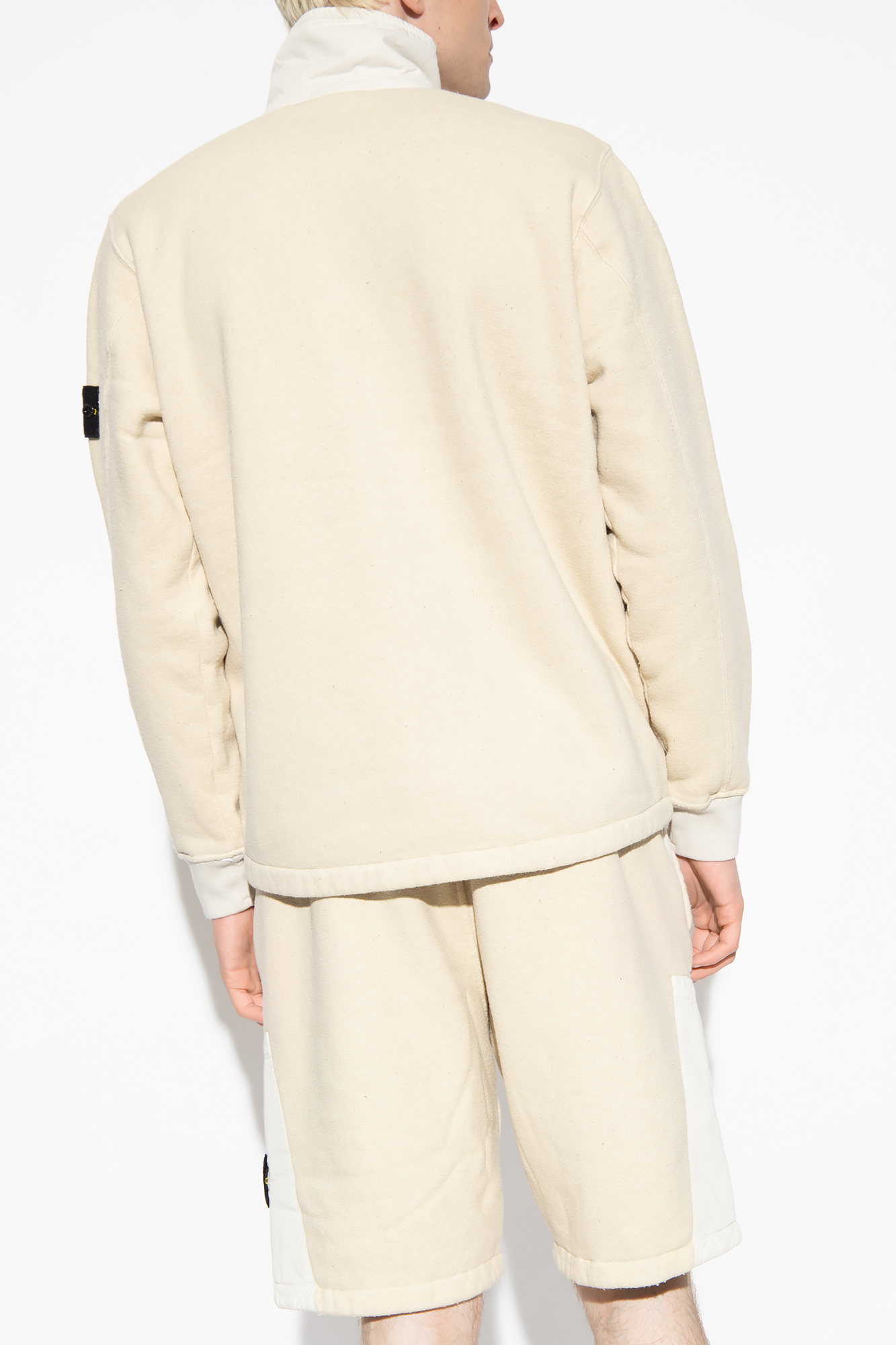 Stone Island Sweatshirt with standing collar