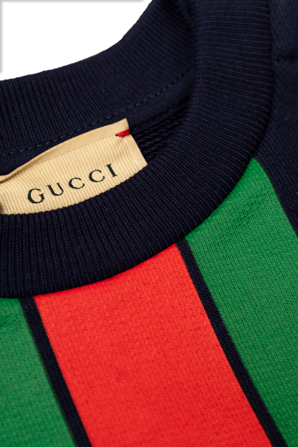 Gucci Kids Sweatshirt with printed logo