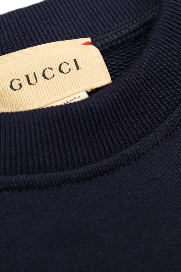 Gucci Kids Sweatshirt with printed logo