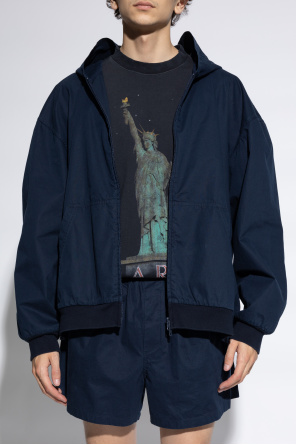 Balenciaga Cotton jacket with a hood