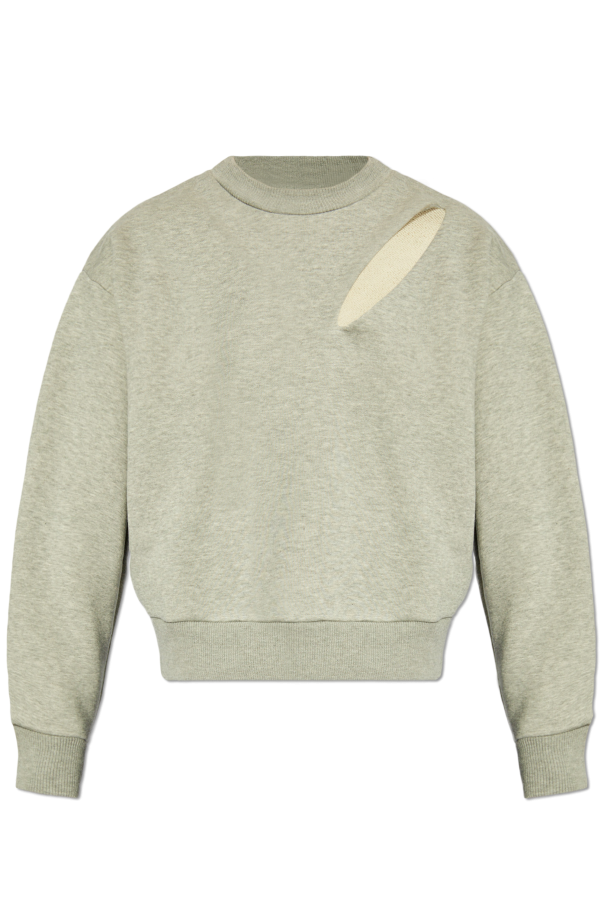 Alexander McQueen Sweatshirt with Slit