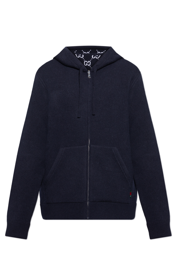 Reversible wool sweatshirt, zdjęcie 1 Reversible wool sweatshirt od Gucci
