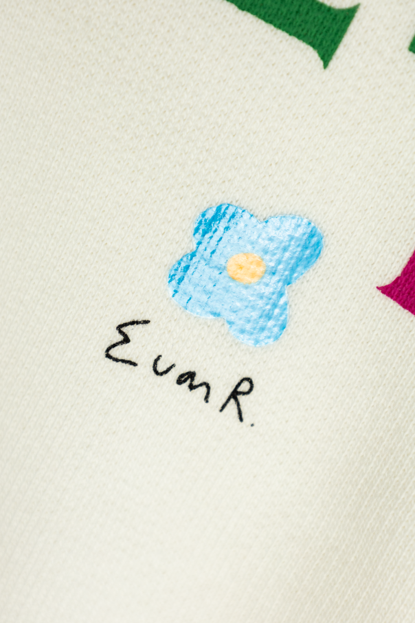 Gucci Kids Sweatshirt mit buntem Print