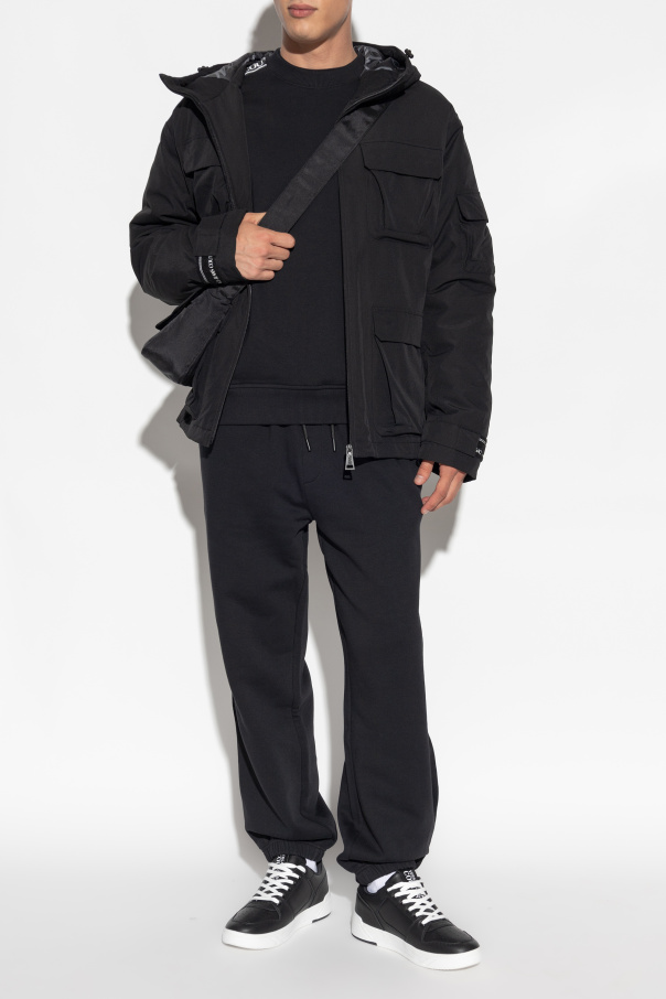 Versace Jeans Couture Sudadera con logo estampado