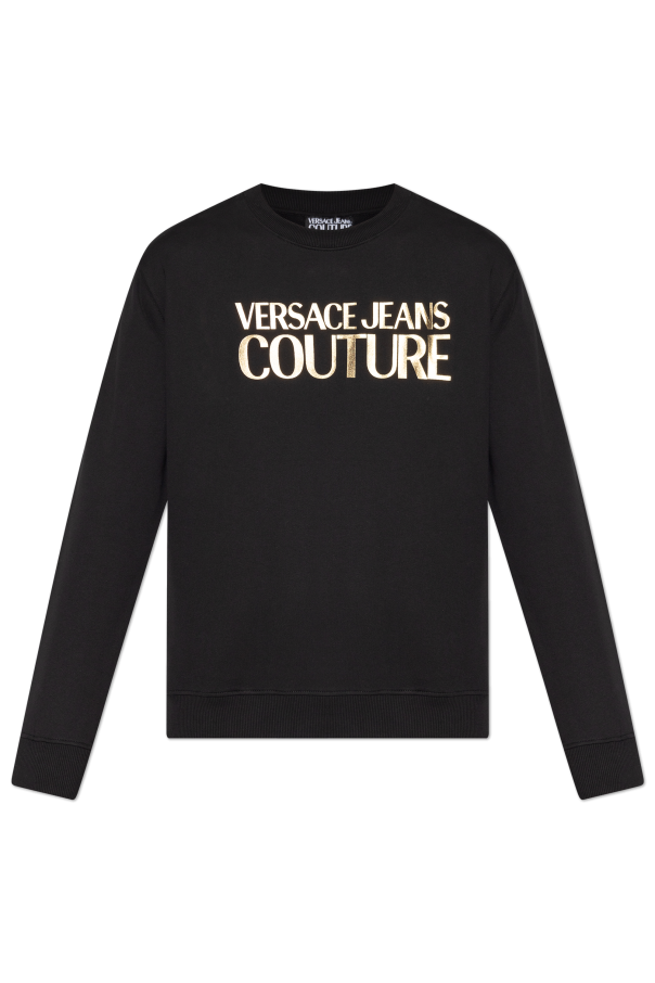 Sweatshirt with printed logo od Versace Jeans Couture