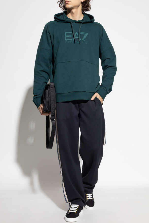 EA7 Emporio Armani Sweatshirt from the `Sustainability` collection