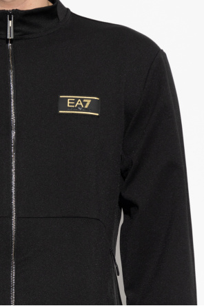 EA7 Emporio Armani Sudadera con cremallera y logo