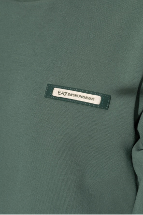 EA7 Emporio Armani Sudadera con parche con logo