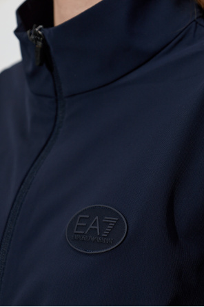 EA7 Emporio Armani Sudadera con cremallera y logo