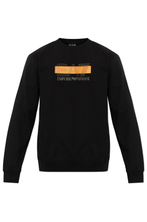 Sweatshirt with printed logo