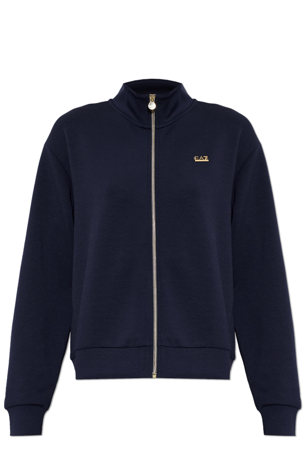 Sweatshirt with stand-up collar od EA7 Emporio Armani