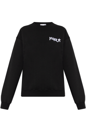 Sweatshirt with embroidered logo