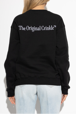 Hunza G Sudadera con logo bordado