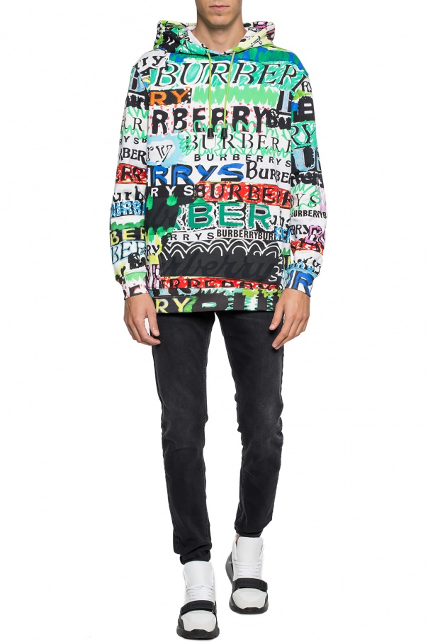 burberry graffiti hoodie