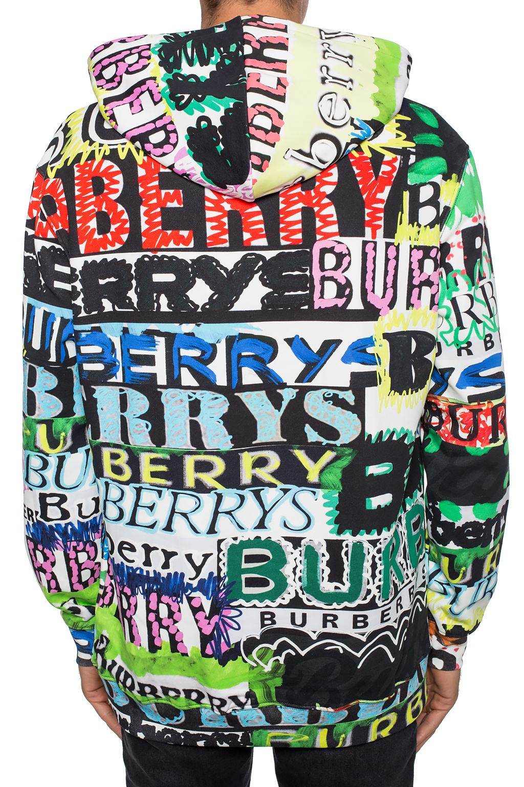 In quantity Mandated Spit out Burberry Patterned hoodie | Men's | Vitkac