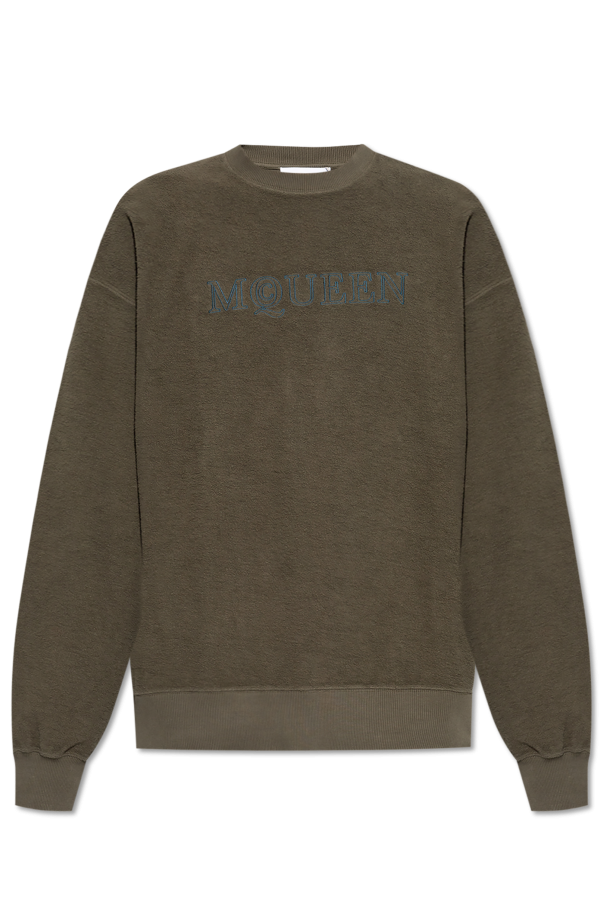 Alexander McQueen Bluza z logo