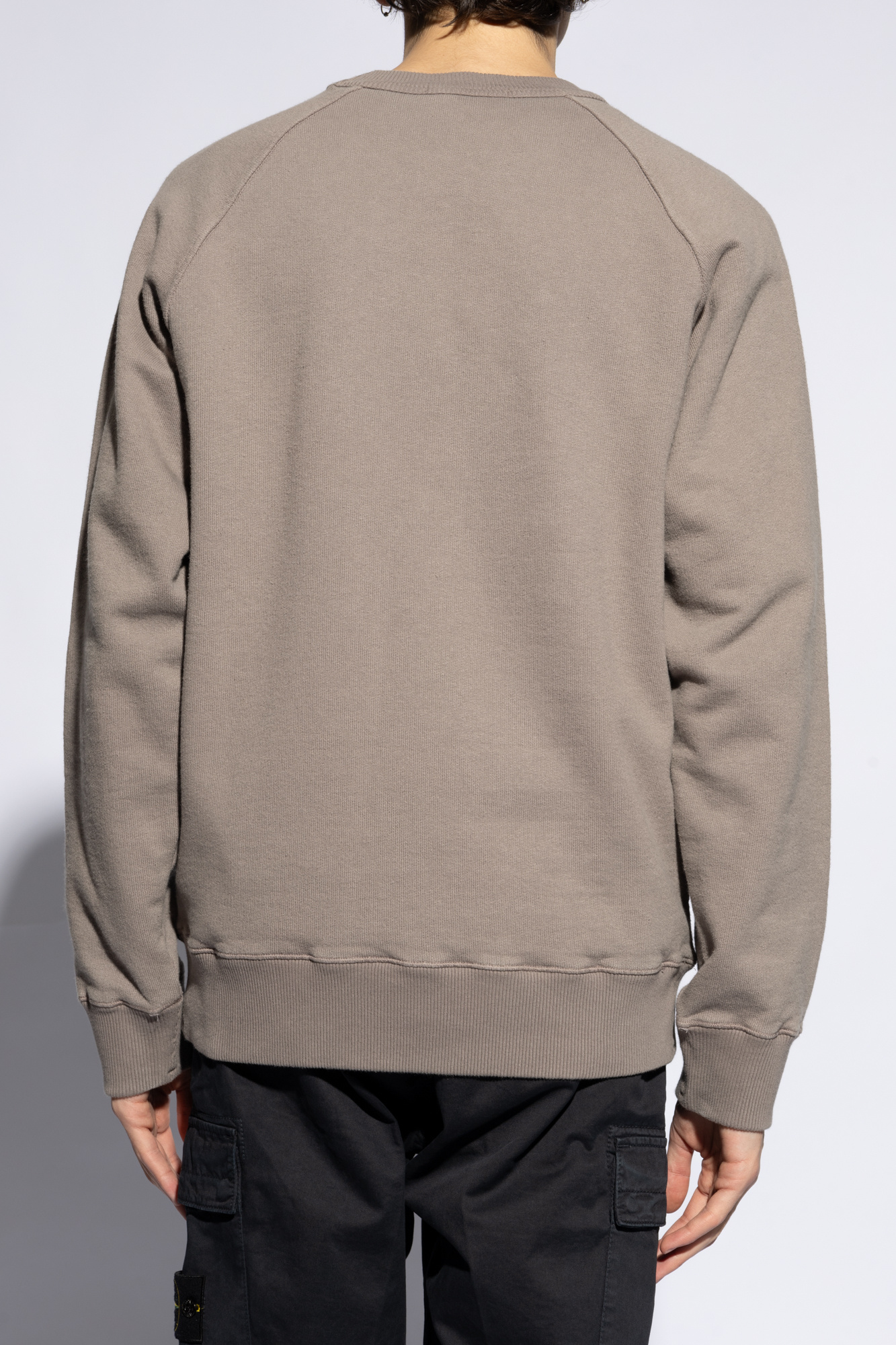 Stone Island sweatshirt mix-print with logo