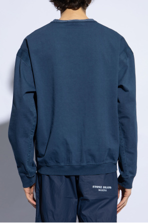 Stone Island leaf sweatshirt from the 'Marina' collection