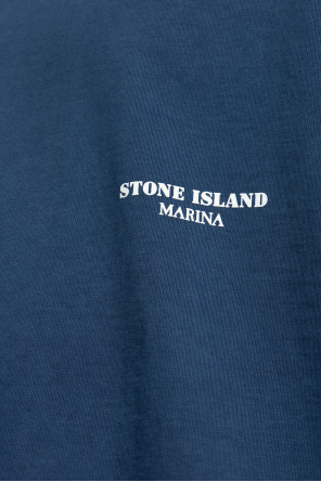 Stone Island leaf sweatshirt from the 'Marina' collection