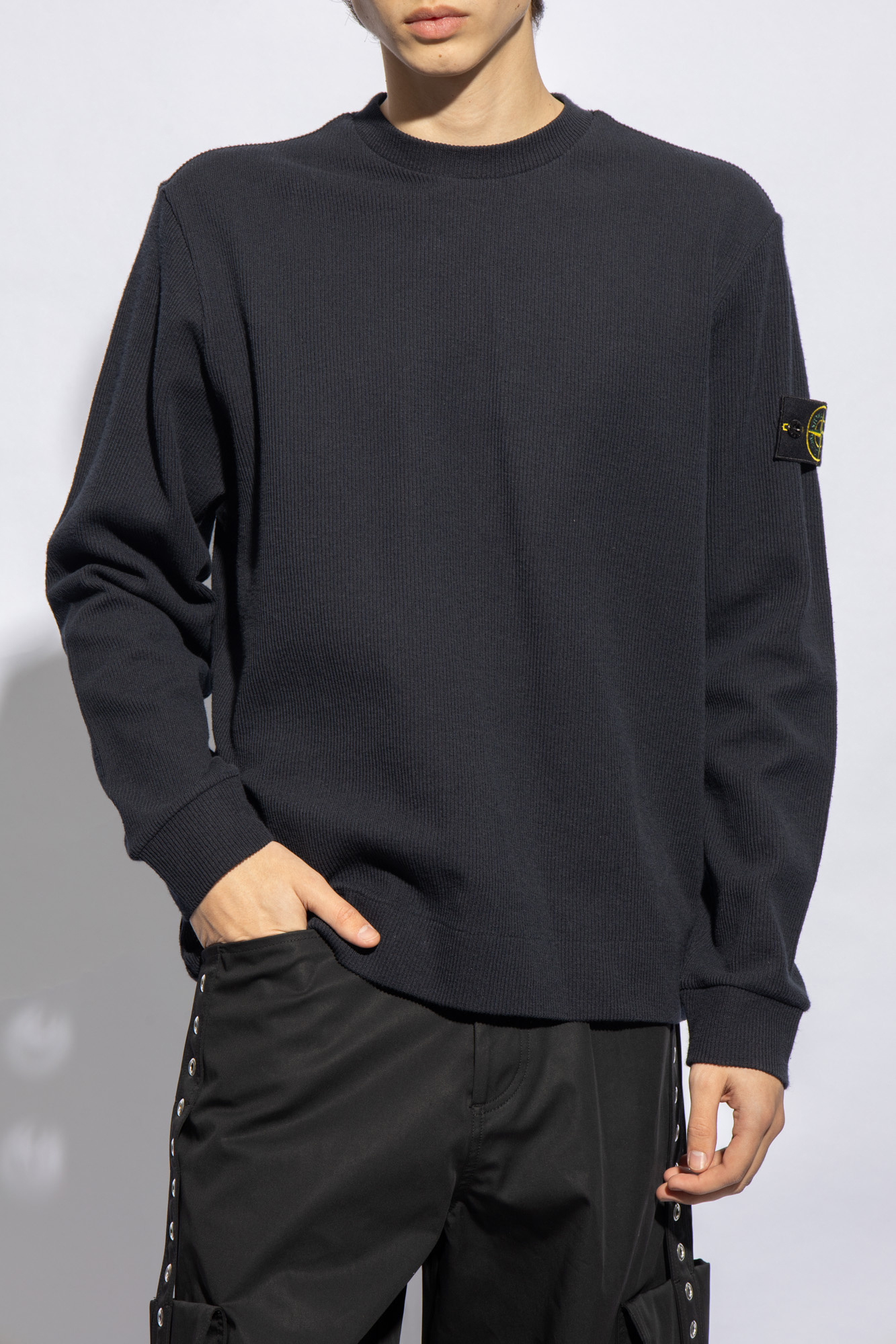 Stone Island Ribbed sweatshirt