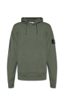 Stone Island Hoodie with logo patch