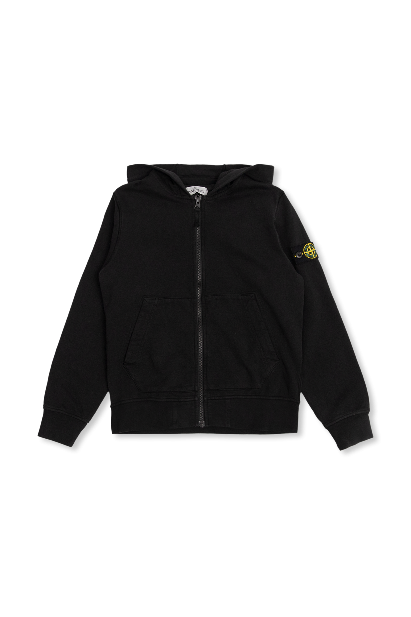 paria FARZANEH Black & Yellow Midnight Mass Sweater Zip-up hoodie