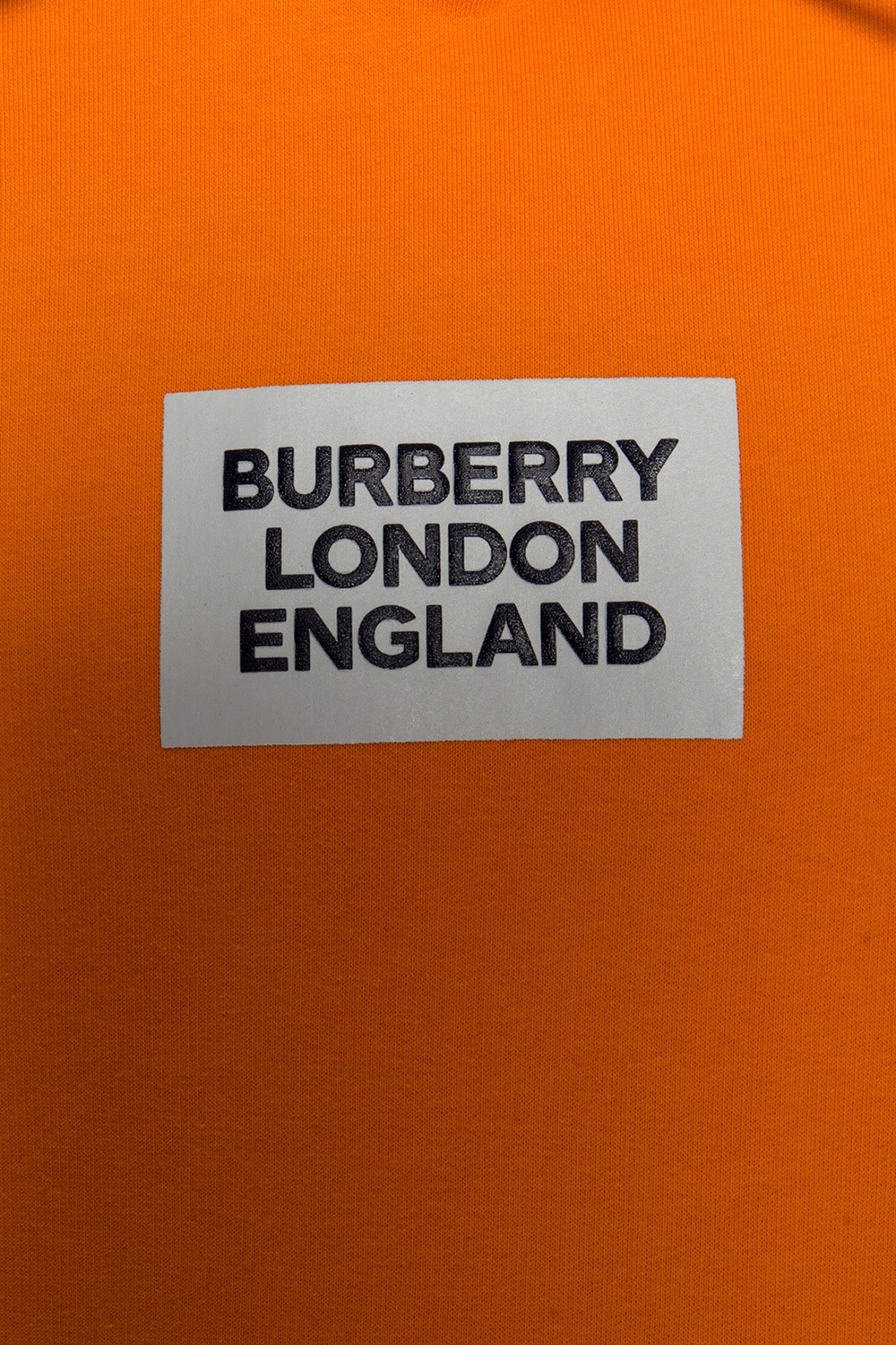 Orange Logo hoodie Burberry - Vitkac Germany