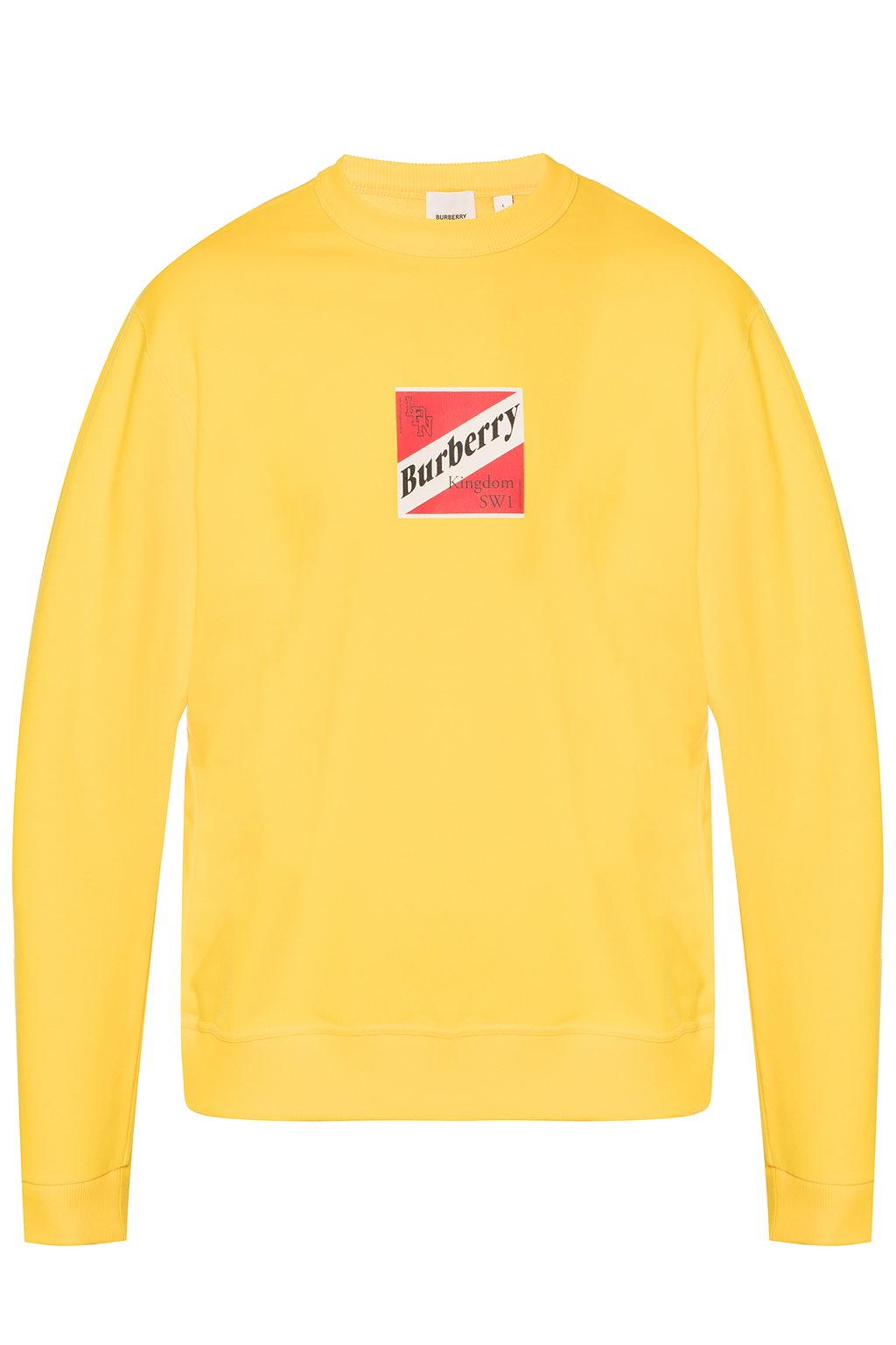 burberry yellow sweatshirt