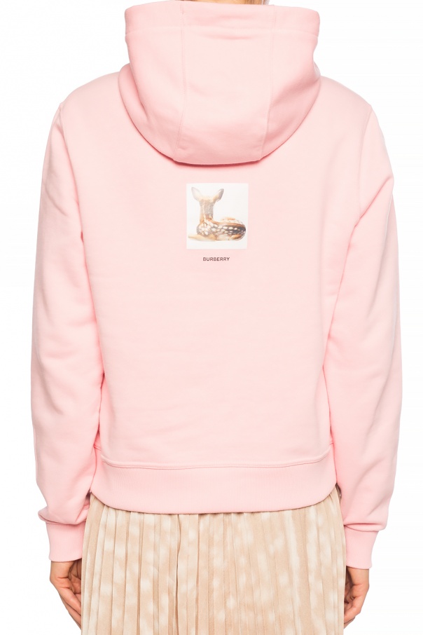 pink burberry sweatshirt