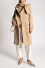 Burberry Burberry Kids Kapuzenjacke mit Streifen Nude