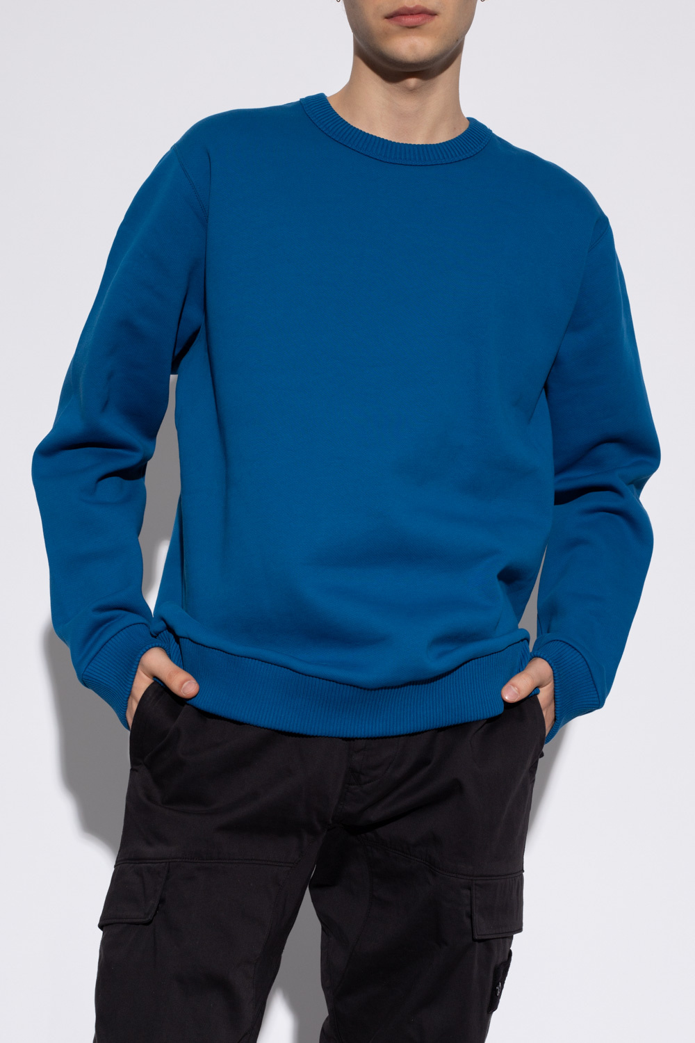 Blue Sweatshirt with logo Burberry - Vitkac HK