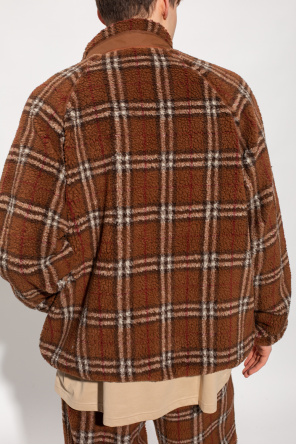 Burberry Fleece jacket with ‘Vintage’ check