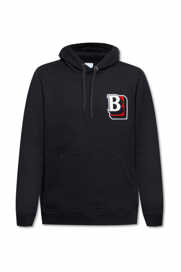burberry cotton-jersey ‘Enzo’ printed hoodie