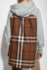 Burberry Hoodie with check insert