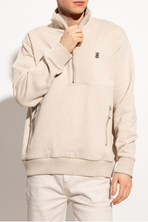 Burberry Sweatshirt with stand-up collar