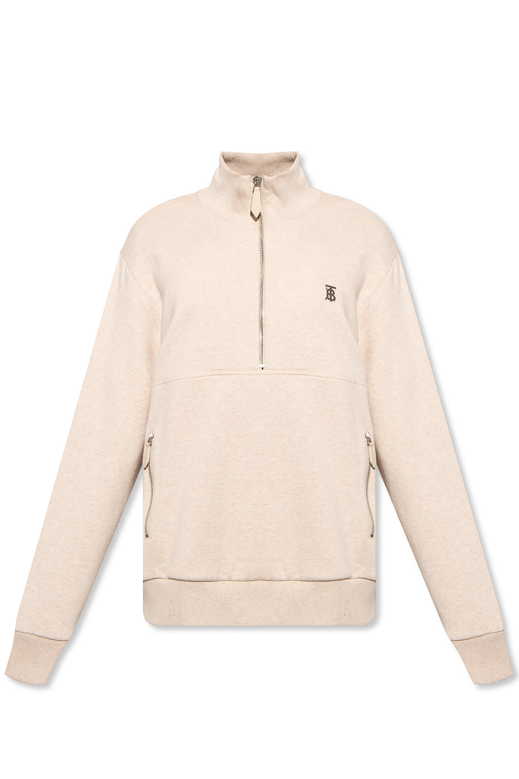 Burberry BURBERRY HOODIE WITH RUBBER APPLIQUÉ