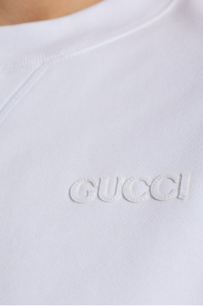 Gucci T-Shirt mit charakteristischem Streifen Web