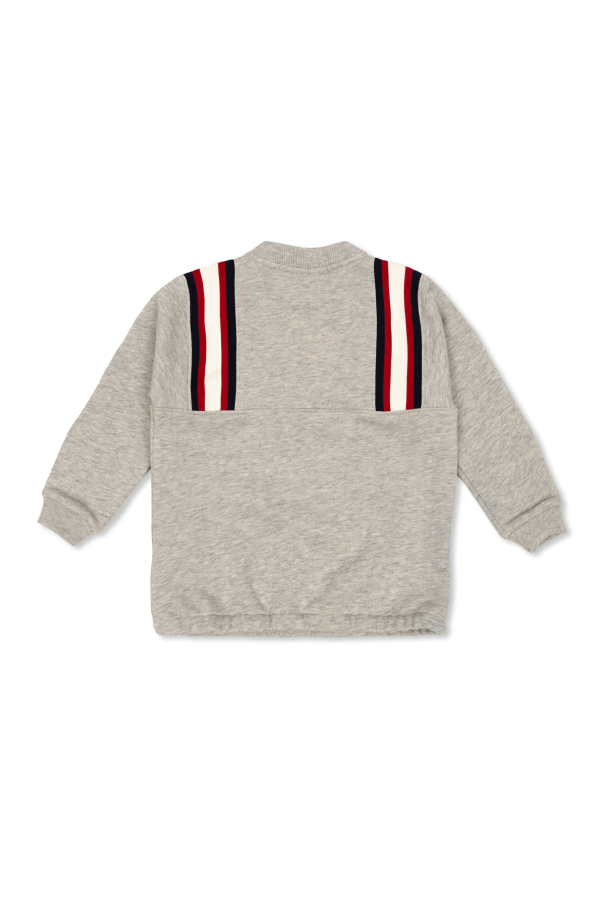 Gucci Kids Sweatshirt with a zipper neckline