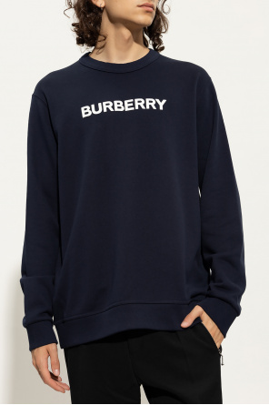 burberry stripe-detail ‘Burlow’ sweatshirt