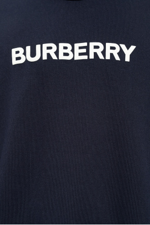 burberry stripe-detail ‘Burlow’ sweatshirt