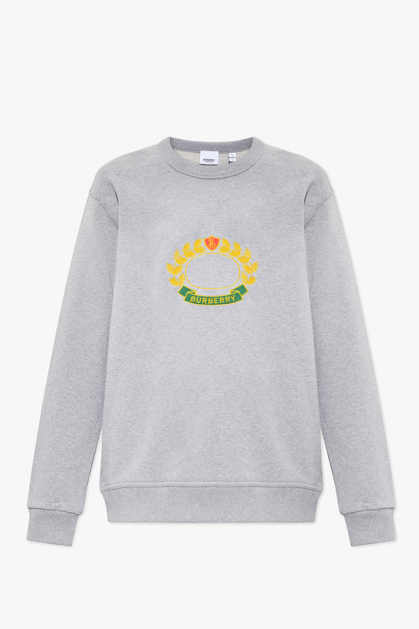 burberry coordinates-print ‘Addiscombe’ sweatshirt with logo